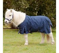 Couverture d'extérieur pour cheval Waldhausen Shetty Light - Bleu - 90 cm