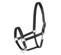 WALDHAUSEN STAR Lederhalfter Diamond, schwarz, Pony, schwarz, PON