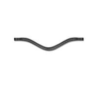 WALDHAUSEN STAR Stirnband Diamond geschwungen, schwarz, WB, schwarz, WB