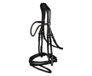 Waldhausen X-Line Bridon Favourite rênes en sangle incluses Pur-sang / Cob