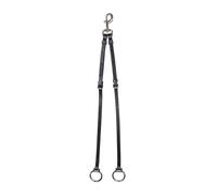 WALDHAUSEN X-Line Fourche à martingale avec anneaux Snap-ring Noir