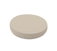 Waldin Drap housse Petit Lit Bébé Ovale 7en1 Jersey Coton Beige Foncé