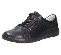 Waldläufer 634002 199 001 Femmes Sneaker Ira Noir, Noir, T. 4½