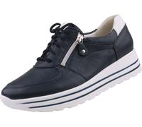 Waldläufer 758009 200 194 Baskets femme Lana Blanc, Bleu, T. 6½
