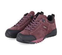 Waldläufer 787952-100/015 Baskets basses pour femme en cuir et textile Rouge Taille 36, rouge, 39.5 EU