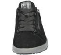 Waldläufer 961001 195 001 Baskets femme Teresa Noir, Noir, T. 8