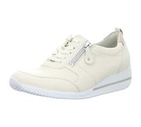 Waldläufer 980007-295/698 Chaussures à lacets pour femme en cuir lisse Beige Taille 36, beige, 41 EU