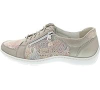 Waldläufer Henni Lacets Gris, Pierre rose, 42 EU Large