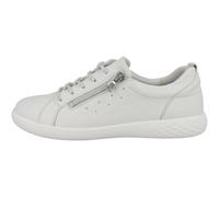 Waldläufer Chaussures à lacets H-Cloe Noir / Blanc argenté 38 EU Large