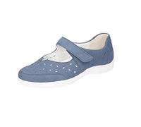 Waldläufer Chaussures Mary Jane Henni 496325 191 263 Nubuck denim large pour femme