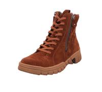 Waldläufer Bottes à lacets H-Lumi pour femme, Cognac 904802 195 082, 38 EU Large