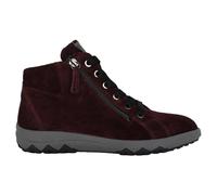 Waldläufer - Bottine violette à lacets et fermeture éclair pour femmes - Femme - Chaussures - Violet - Taille: 35 EU