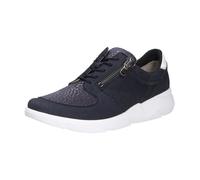 Waldläufer - Chaussure Confortable à Lacets pour Pieds Larges - Femme - Chaussures - Bleu - Taille: 37 1/2 EU