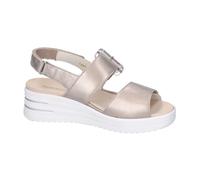 Waldläufer - Confortable sandale large argent - Femme - Chaussures - Gris - Taille: 41 EU