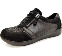 Waldläufer Damen Schnürschuhe 12140-10, 12140-3.5, 12140-4, 12140-4.5, 12140-5, 12140-5.5, 12140-6, 12140-6.5, 12140-7, 12140-7.5, 12140-8, 12140-8.5, 12140-9, 12140-9.5 WDL-815M01-312 schwarz 6