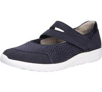 Waldläufer Damen Slipper, bleu(marinemarinenotte (217)), taille 4½