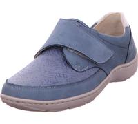 Waldläufer Damen Slipper Henni 7005-3, 7005-3.5, 7005-4, 7005-4.5, 7005-5, 7005-5.5, 7005-6, 7005-6.5, 7005-7, 7005-7.5, 7005-8, 7005-8.5 WDL-496H31-320 denim/silber 8
