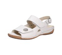 Waldläufer, Femme, Chaussures, Blanc, Taille: 43 EU Sandale Confortable en Cuir Souple