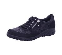 Waldläufer Femmes Chaussures Basses Schwarz Noir, (Schwarz) H89001