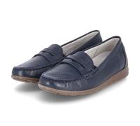 Waldläufer Femmes Mocassins LUCY Bleu Taille:6
