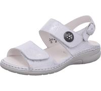 Waldläufer Gunna Sandales argentées, Blanc., 41.5 EU