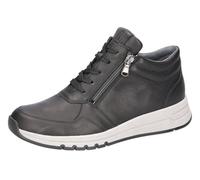 Waldläufer H-April Mid Top 957702 139 Baskets mi-hautes pour femme Noir, Noir , 41 EU
