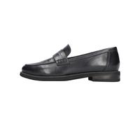 Waldläufer H-Aria Chaussures Mocassins Confort Cuir Noir