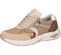 Waldläufer H-Jill Chaussures à lacets pour femmes Sportive Beige Loisirs, Taille:EUR 37 | UK 4