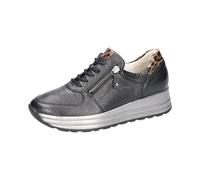 Waldläufer H-Lana Mocassins Sport Confort Fermeture Éclair Noir Combiné