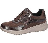 Waldläufer H-Macie Chaussures Sport Mi-Tige Baskets Confort Marron Daim
