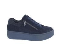 Waldläufer H-Nicky 733021-215-194 Baskets en daim Bleu foncé Largeur H, bleu, 37.5 EU Large