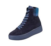 Waldläufer H-Nicky 733808-300-378 Order/Rea/Balko Combinaison en daim avec lacets et fermeture éclair Bleu Largeur H, bleu, 39 EU Large