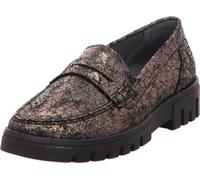 Waldläufer H-Serena Mocassins pour dames en métal, taille 4.5