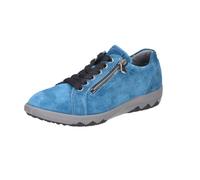Waldläufer H-Teresa Suede Lago Bleu, bleu, 40 EU Large