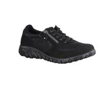 Waldläufer Chaussures femme Havy H89001-001 Orthotritt – cuir/textile, confort, lacets – Noir 38 EU
