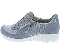 Waldläufer Havy Chaussures de sport à lacets Bleu, sky, 37 EU Large
