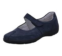 Waldläufer Henni 496302 191 001 Chaussures pour femme, bleu foncé, 37 EU Large