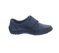 Waldläufer Henni-Soft Ortho-Tritt, Bronx (cuir lisse) / stretch, note, largeur H 496H31-330-194 Bleu, bleu, 40 EU Large