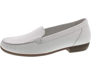 Waldläufer Hina 437502186150 Femmes Mocassins, Blanc 37 EU