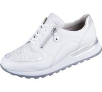 Waldläufer Hirioko Chaussures à lacets pour femmes Sportive Blanc Loisirs, Taille:EUR 38 | UK 5