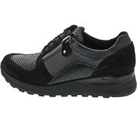 Waldläufer Hiroko Chaussures de sport à lacets Noir, Noir , 38 EU Large