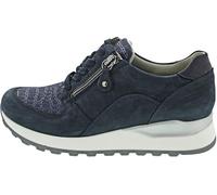 Waldläufer Hiroko Damenschuhe Schnürschuhe Sportive Sneaker Blau Freizeit, Schuhgröße:EUR 38.5 | UK 5.5