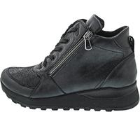 Waldläufer Hiroko Schnürstiefel Schwarz