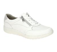 Waldläufer Chaussures K-Ira OrthoTritt 634K02-309-663 cuir lisse stretch Blanc/argenté 38 EU K