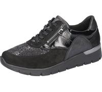 Waldläufer K Chaussures à lacets confortables pour femmes - noir Loisirs NEU
