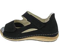 Waldläufer K-Heliett Sandales noires, Noir , 39 EU X-Large