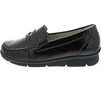 Waldläufer K-Inga Mocassin pour femme Noir Taille 4,5, Noir , 37.5 EU