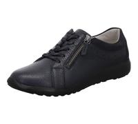 Waldläufer K-Ira Chaussures à lacets en cuir pour femme Blanc/rose, bleu, 36 EU Large