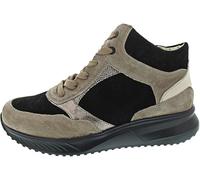 Waldläufer K-Janka Bottes à lacets Gris, Storm Black Iron, 39 EU X-Large