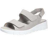 Waldläufer K K-Adea OrthoTritt 658K01-207-070 Sandales en nubuck avec insert stretch Gris Semelle intérieure amovible Gris, gris, 42.5 EU XX-Large